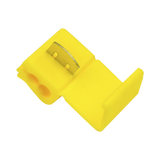 Conector rápido / 12 - 10 AWG / Amarillo / Empalme seguro y rápido sin pelar cables / Paquete de 25 piezas.
