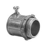 Conector de 1/2" para Tubo Pared Delgada con Tornillos Opresores.