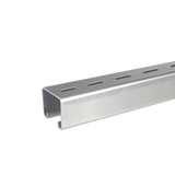 Unicanal Perforado 4 x 4 cm x 3 m / Calibre 16 / Galvanizado Electrolítico.
