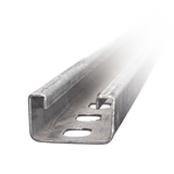 Unicanal Perforado 4 X 2 cm X 3 m / Calibre 12 / Galv. Electrolítico.