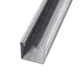 Unicanal Sólido 4 X 4 cm X 3 m (Galvanizado en Caliente).
