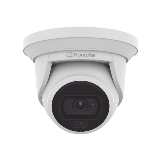 Cámara IP Tipo Flateye con luz blanca Antivandálico 4 Megapíxel / Lente 3 mm / 20M IIluminacion / WDR 120db / IP67 / IK10 / H.265 & WiseStream