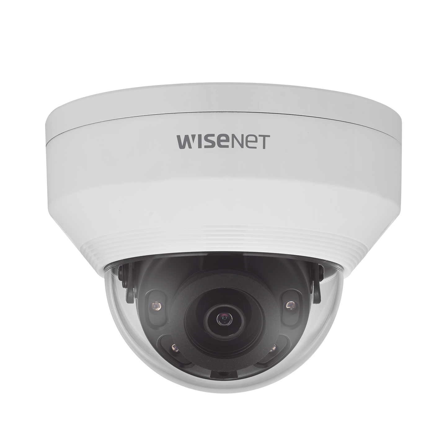 Cámara IP Tipo Domo Antivandálico 4 Megapíxel / Lente 3mm / IR 20M / WDR 120db / IP66 / IK10 / H.265 & WiseStream / POE 802.3af