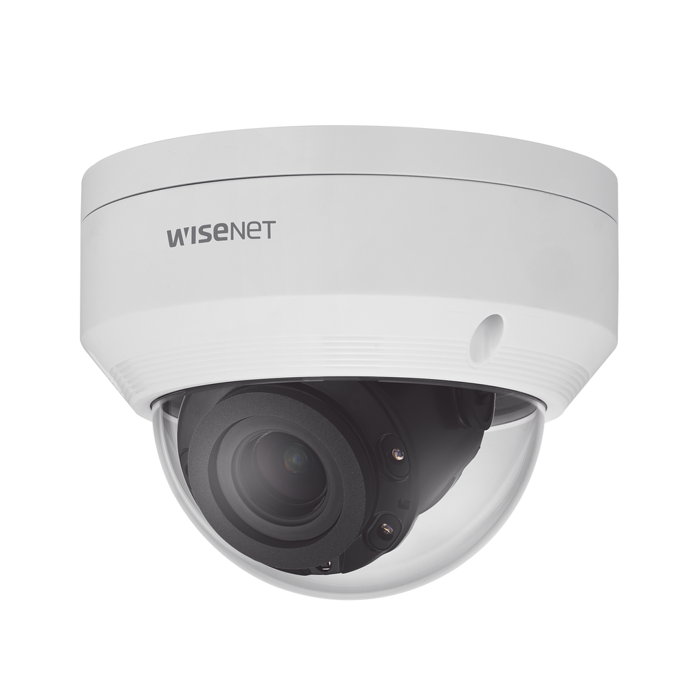 Cámara IP Tipo Domo Antivandálico 4 Megapíxel / Lente 3.3 a 10.3 mm / IR 30M / WDR 120db / IP66 / IK10 / H.265 & WiseStream