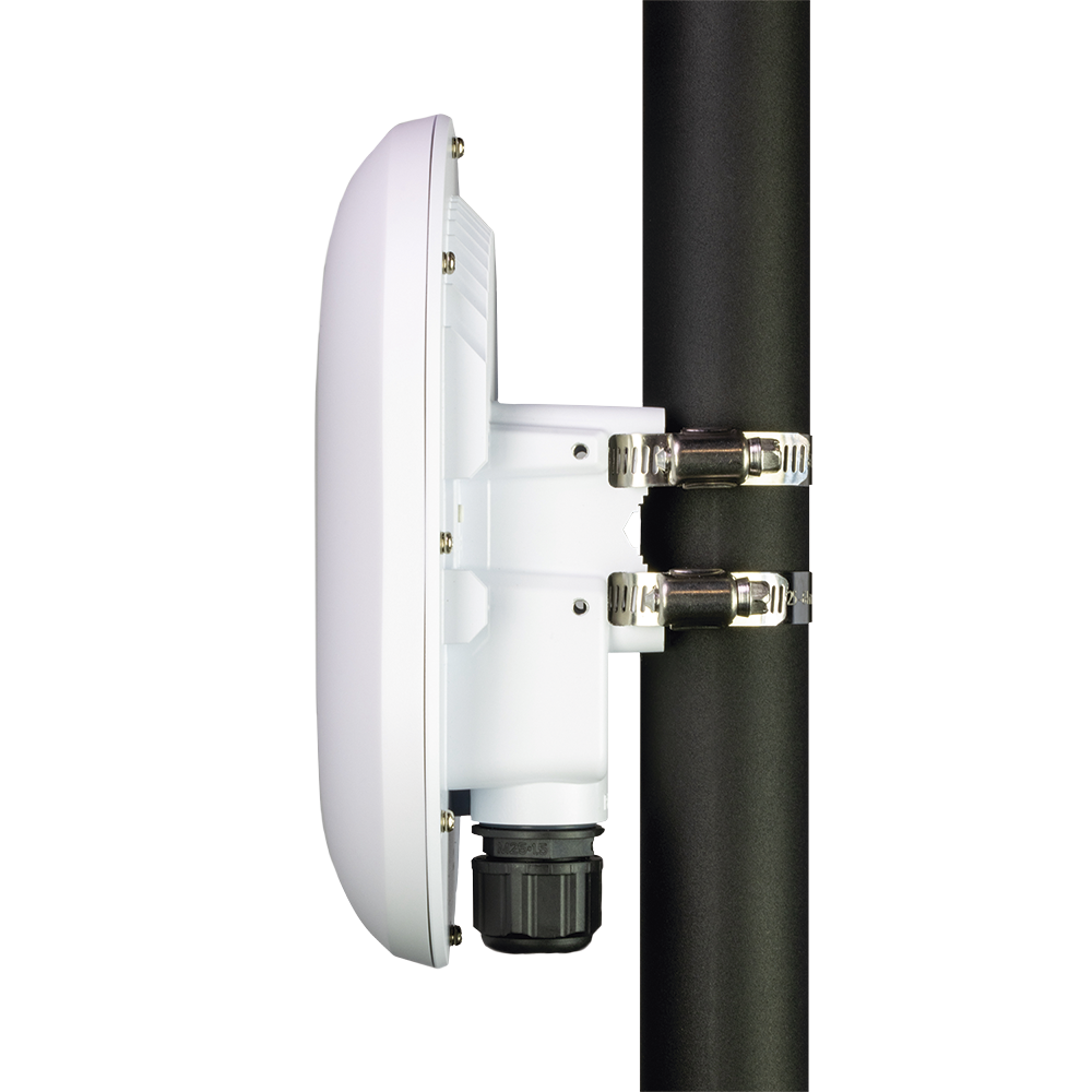 Punto de Acceso Exterior Wi-Fi 6 de 6.3 Gbps para 350 Usuarios / MU-MIMO 4X4 / Adopción Fácil por Bluetooth / Para Interior / Montaje Rápido QuickMount™ para Techo o Tubo / DPI para Bloqueo de Aplicaciones / Compatible con la Pl