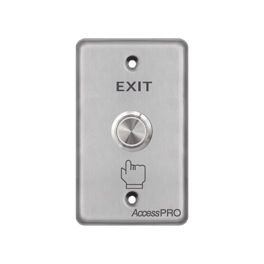Botón de Cabeza Plana / Exterior IP65 / Estético / NO y COM