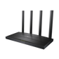 Router WiFi 6 AX 1500Mbps / MU-MIMO 2X2 y OFDMA / 1 Puerto WAN 10/100/1000 Mbps / 3 Puertos LAN 10/100/1000 Mbps / 4 Antenas / Conexión Inalámbrica OneMesh