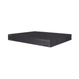 NVR 16 canales grabacion hasta 8MP / H.265 / P2P Wisenet / 16 puertos PoE Plug and Play / 80 Mbps para grabacion.
