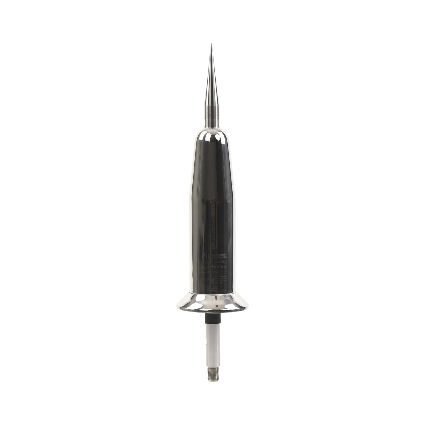 Punta Pararrayo DAT CONTROLER PLUS con Avance de Cebado de 60 μs (Excede Norma UNE y NFC).