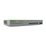 Switch PoE+ Gigabit WebSmart de 10 puertos 10/100/1000 Mbps (2 x Combo) + 2 puertos gigabit SFP (Combo), 75 W