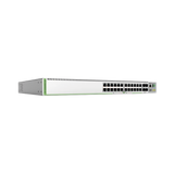(GS980MX/28) Switch Stack L3, 24 puertos 10/100/1000-T, 4 Puertos SFP+ 10G, Fuente de poder fija