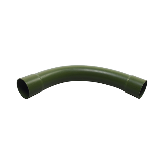 Curva/Codo de 90 PVC Conduit pesado de 1 1/2" (38 mm).