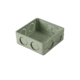Caja Cuadrada de 1/2"  para Instalaciones de PVC Conduit Pesado.