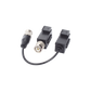 Kit de Transceptor (Balluns) TURBOHD con Boton Push / Hasta 8 MP (4K) / 100% Cobre / Soporta HD-TVI / AHD / CVI / CVBS / Audio por Coaxitron / Datos para Menu de Configurar de Cámaras