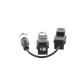 Kit de Transceptor (Balluns) TURBOHD con Boton Push / Hasta 8 MP (4K) / 100% Cobre / Soporta HD-TVI / AHD / CVI / CVBS / Audio por Coaxitron / Datos para Menu de Configurar de Cámaras
