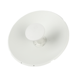 Antena direccional tipo plato de 25 dBi / Rango de frecuencia de 5.150 a 7.125 GHz / MIMO 2X2 / Para climas Hostiles IP67