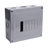 Centro de Carga para Sobreponer, 06 Polos, 60 A, 1 Fase 3 Hilos, 120/240 V AC, 60Hz