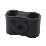 Paquete de 10 Sujetadores Plasticos Para Cable Coaxial de 1/2"