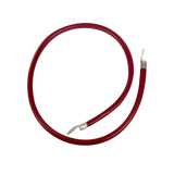 Cable para Baterías  1 m, Rojo, Calibre 2 AWG con Terminales de Ojo en Ambos Extremos