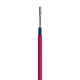 Cable Fotovoltaico Rojo / Cobre Estañado / 6 mm² (10 AWG) / 2000V / Rollo 100m / UL 4703 y TUV