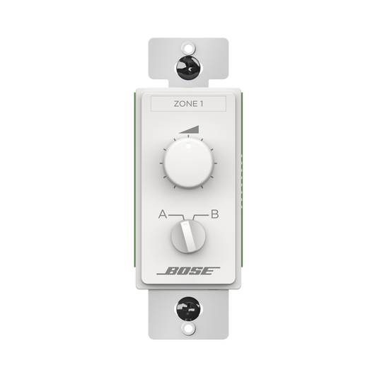 Contolador de Volumen | Selector de fuente 2 pasos | Blanco