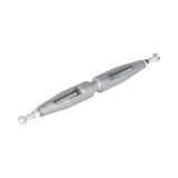 Conector de refacción para cadena de riel tipo T.