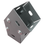 Derivación codo horizontal de 45 grados 65 X 65 mm, fabricado en lámina de acero al carbón