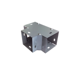 Derivación "T" horizontal 100 x 100 mm (3.94 x 3.94 pulg.), fabricado en lámina de acero al carbón