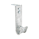 Soporte (Gancho) tipo J-Hook, hasta 7 cables Cat6, ideal para soportar cableado en los espacios de manipulación al aire, Para instalación en interior