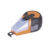 Línea de Tiza Autorretráctil con Tiza Azul para Trazado en el Trabajo.