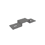 (CH-OFTB-EP) Omega para fijacion de perfil lateral tubular