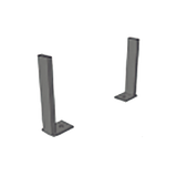 (CH-PBTB-EP) Pies base de escalera tubular