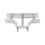 Derivación "T" Horizontal de Aluminio Perfil Z / Peralte 3 1/4" / Ancho 9"/ Radio 8" / Incluye Tornillería (CHTHEZ314R8X9AK)