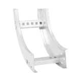 Curva Vertical Interior de Aluminio de 90° Perfil Z / Peralte 3 1/4" / Ancho 6" / Radio 8" / Incluye Tornillería