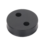 Inserto de Caucho de 4" Con Dos Orificios para Cable de 1/2 in