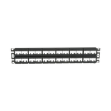 Panel de Parcheo Modular Mini-Com (Sin Conectores), Plano, Sin Blindaje, de 48 puertos, 2 UR