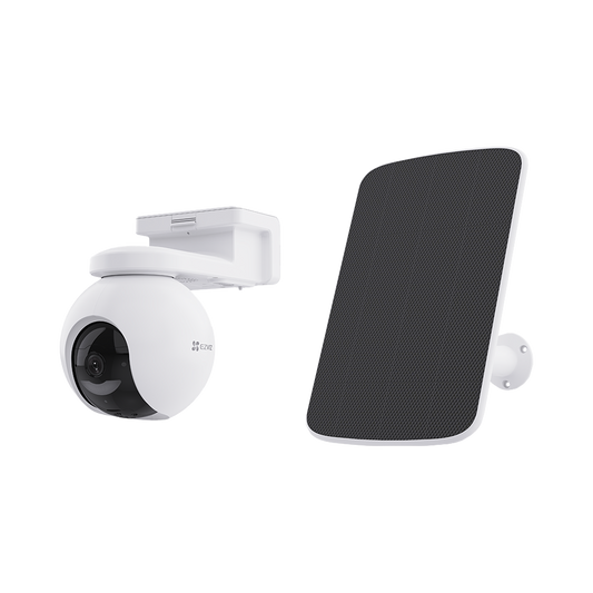 Kit de Cámara de Batería Recargable 10400mAh y Panel Solar / Wi-Fi  / Incluye 1 pieza de CS-CB8 y 1 Pieza de Panel Solar