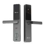 Cerradura Inteligente / Wi-Fi / Bluetooth  / Códigos Temporales Para Visitantes / Lectura de Huella / Lectura de Tag / Contraseña /  Botón para Timbrar / Apertura Remota /  Alarma Anti-intrusión /  No Requiere HUB