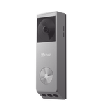 Doorbell de Batería Recargable con Transformador de 5Vcc o Panel Solar (Incluye Panel) / 3 megapíxel / Doble Lente / Protección IP65 / Audio de Dos Vías