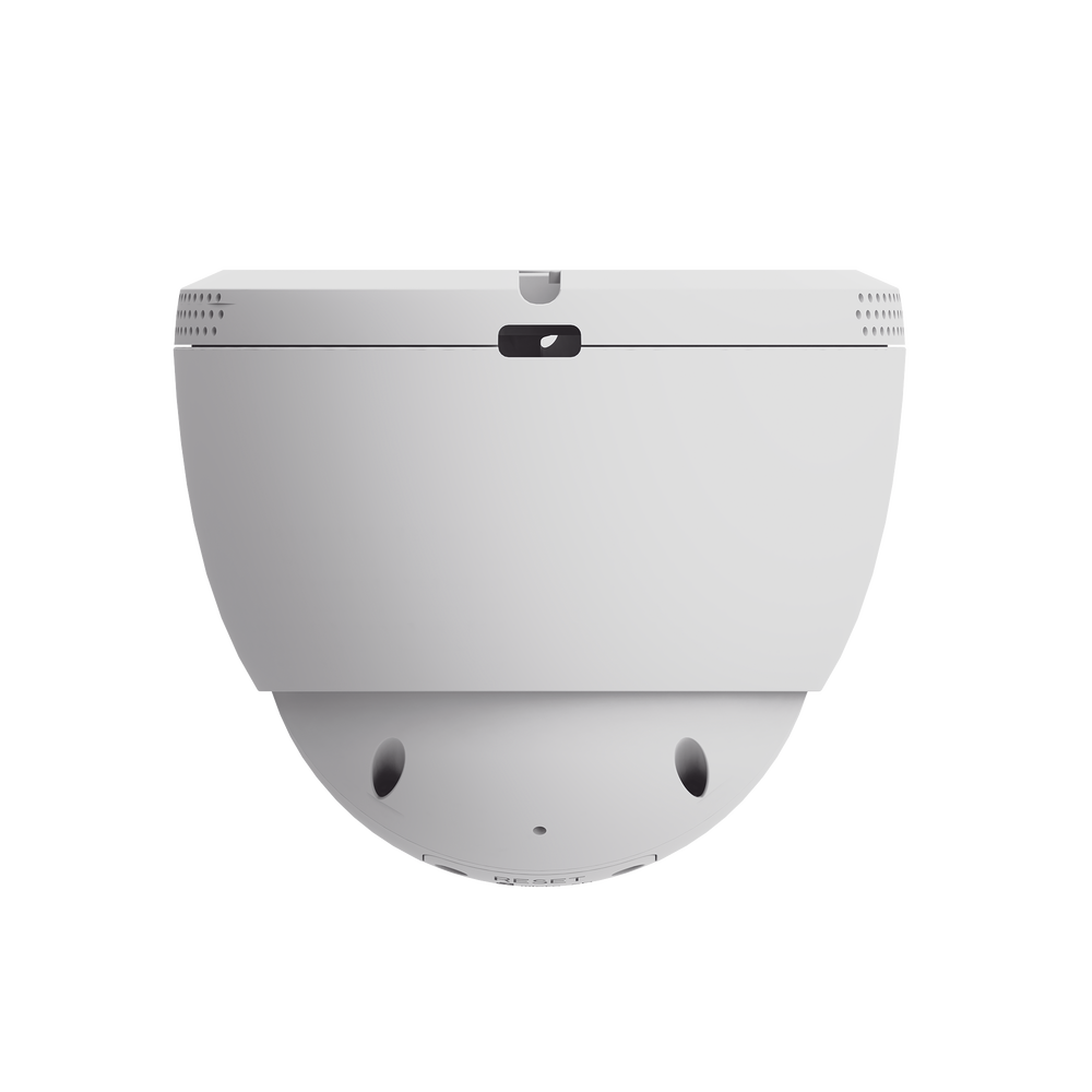 Domo IP 3 Megapíxel (2K) / Wi-Fi / Sirena y Estrobo /Audio de Dos Vías / Detección Humana y Vehiculo / Notificación Push / Audios Personalizables / Ranura Para Memoria hasta 512GB / Uso en Exterior IP67