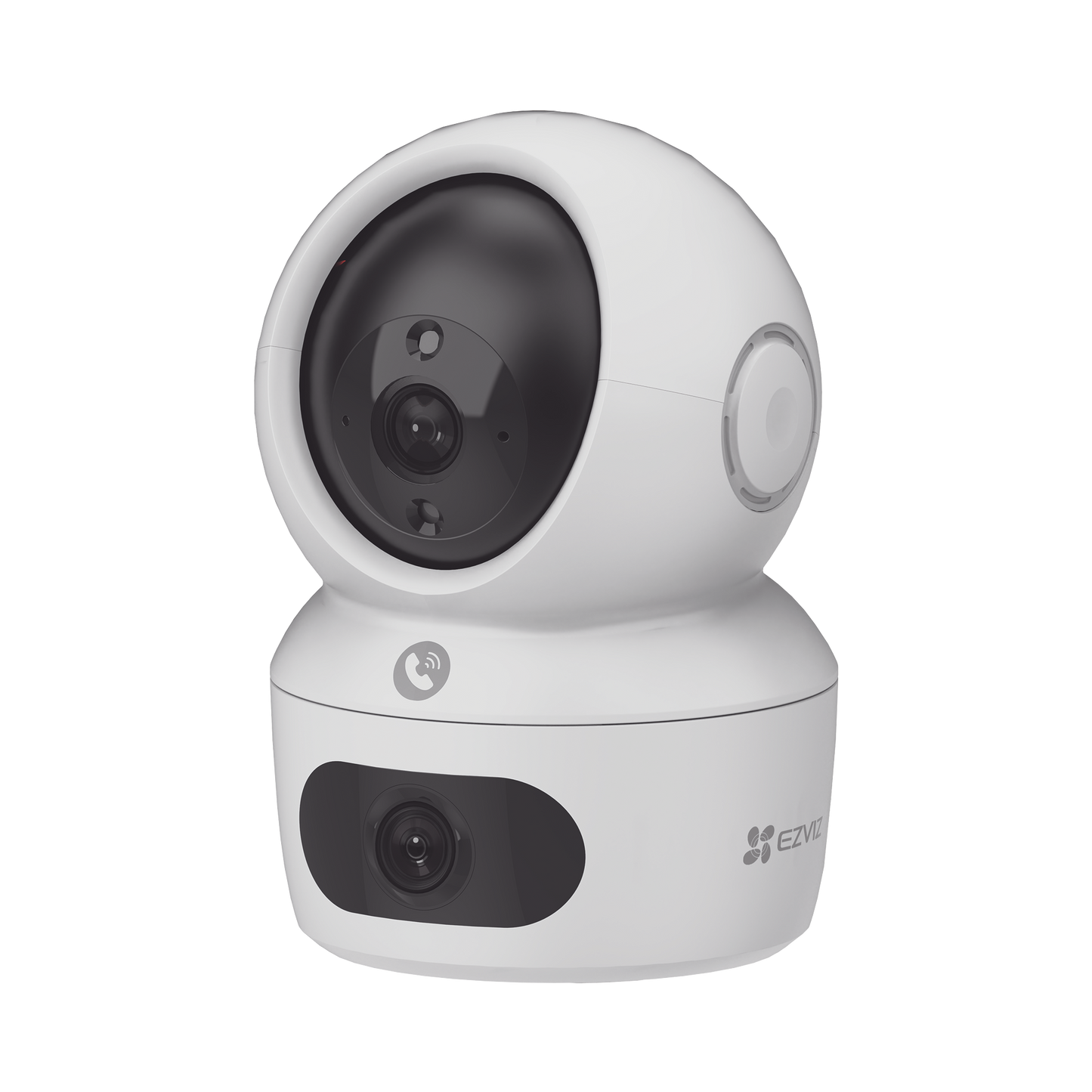 Cámara PT / Doble Lente (4 MP + 4MP) / 4 Megapíxel / Wi-Fi / IA Detección Humana / Visión Nocturna a Color / Audio Bidireccional / Doble Banda 2.4 / 5GHz / WiFi 6 / Uso en Interior / Vision Nocturna Inteligente (Color 27/4)