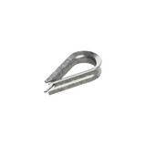Cuello/ Guardacabo/ Rozadera para Cable de 3/8" de Acero Galv. por Inmersión.
