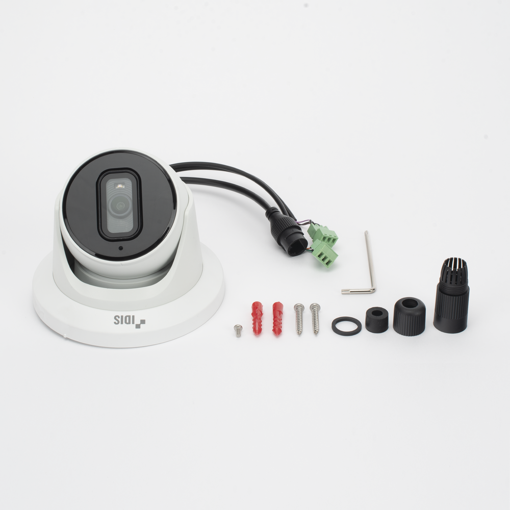 CAM. TURRET IP 5MP | TAPE 2.8 MM | CUMPLE NDAA| H.265 | SOPORTA E/S AUDIO Y ALARMA