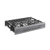 Organizador de Cables Horizontal CableTek, Doble (Frontal y Posterior), Para Rack de 19in, 2UR