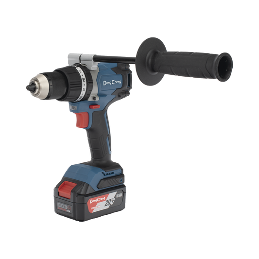 Rotomartillo / Taladro Inalámbrico sin carbones de 20V, incluye 2 Baterías de 4.0Ah, Cargador y Maletín.