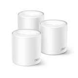 Kit 3 Routers Inalámbricos MESH Interior para Hogar / Doble Banda Wi-Fi 6 AX1500 Mbps / 2 Puerto Gigabit WAN/LAN / 2 Antenas Internas / Administración Mediante la App Deco (iOS, Android) / Protección HomeShield