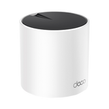 Router Inalámbrico MESH Interior para Hogar / Doble Banda Wi-Fi 6 AX3000 Mbps / 3 Puerto Gigabit WAN/LAN / 2 Antenas Internas / Administración Mediante la App Deco (iOS, Android) / Protección HomeShield