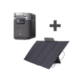 Kit de Estación de Energía Portátil 2048Wh + Panel Solar Flexible 400W