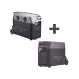 Kit de Estación de Energía Portátil 3600Wh + Batería Externa 3600Wh (7200Wh)