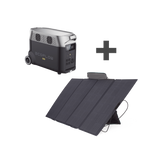 Kit de Estación de Energía Portátil 3600Wh + Panel Solar Flexible 400W